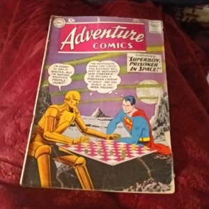 Adventure Comic #276 Silver age dc 1960 Superboy Prisoner In Space Superman