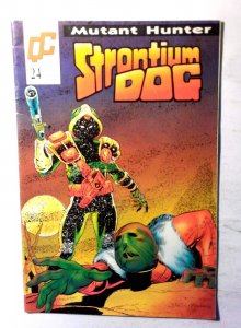 Strontium Dog #24 (1989) Quality Comics Mutant Hunter 1st Print Comic Book