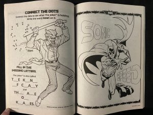 BATMAN JUMBO COLORING AND ACTIVITY BOOK VF+ UNUSED