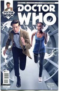 DOCTOR WHO #5 B, NM, 11th, Tardis, 2014, Titan, 1st, more DW in store, Sci-fi