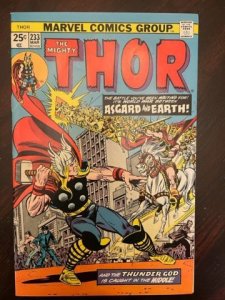 Thor #233 (1975) - NM A Beauty! Very High Grade - Shiny!