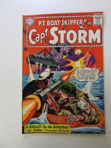Capt. Storm #7 (1965) VG+ condition bottom staple detached from cover