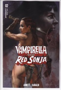 VAMPIRELLA VS RED SONJA (2022 DYNAMITE) #2 CVR A PARRILLO