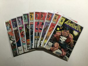 Punisher 2-6 9-10 Plus More Lot Run Set Near Mint Nm Marvel 