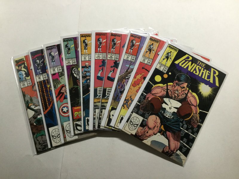 Punisher 2-6 9-10 Plus More Lot Run Set Near Mint Nm Marvel 