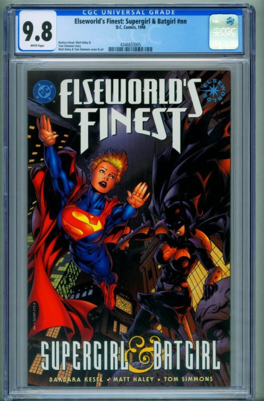 Elseworlds Finest: Supergirl and Batgirl CGC 9.8 1998 comic book DC 4346833005