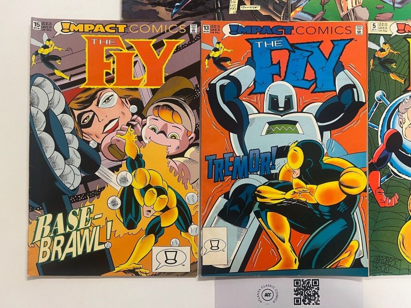 5 Indie Comics The Fly # 5 13 15 + Brigade # 2 + Cyber Force # 1 9 JS30