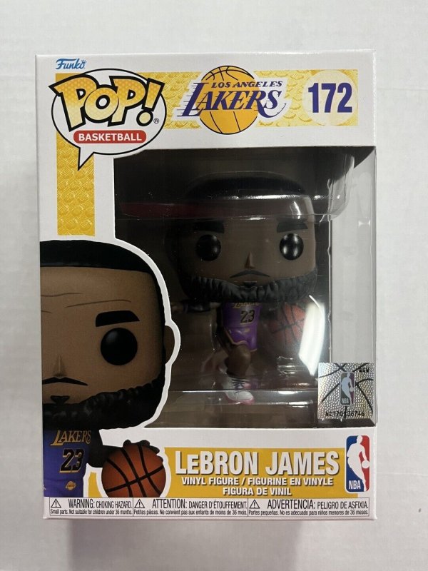 lebron james pop figure lakers