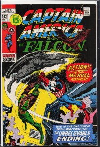 Captain America #142 (1971) Captain America and the Falcon