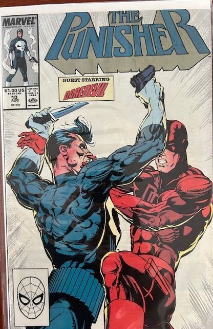 The Punisher #1 (1988) + The Punisher War Journal #2 (Daredevil) LOT 2 issues