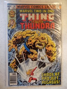 MARVEL TWO IN ONE # 56
