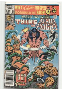 Marvel Two-in-One #84 (1982) The Thing