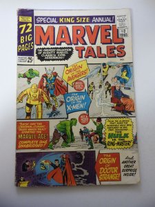 Marvel Tales #2 (1965) GD- Condition 2 Cumulative Spine Split