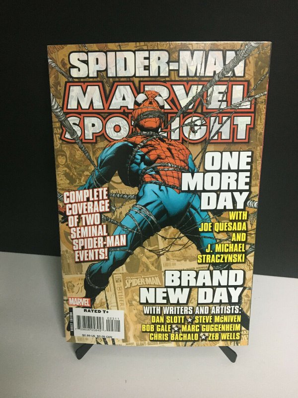 Marvel Spotlight Spider-Man  One More Day & Brand New Day Previews Quesada 2007