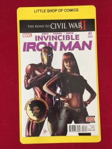 Invincible Iron Man #7 3rd Print 1st Riri Williams Cameo & Cover Disney+ MCU