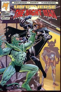 Night Man, The #11 VF ; Malibu | Ultraverse