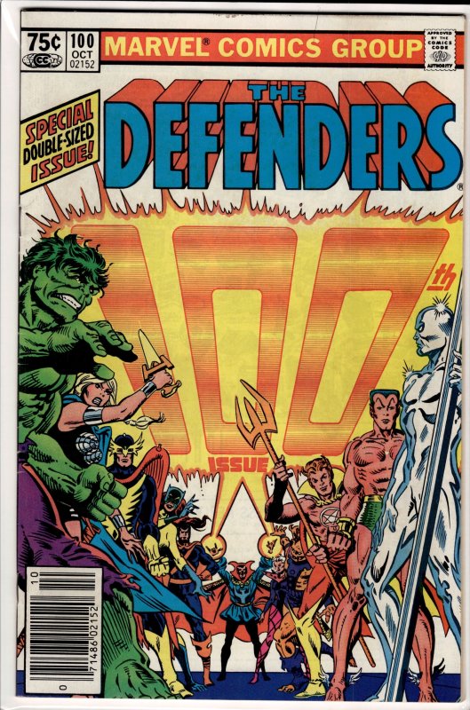 The Defenders #100 (1981) The Defenders