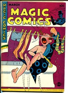 Magic #68 1945-McKay-Mandrake-Dagwood-Popeye-Lone Ranger-Blondie-Ray Crane-VF-