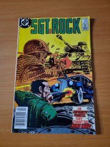 Sgt Rock #415 Newsstand Variant ~ VERY GOOD - FINE FN ~ 1987 DC Comics