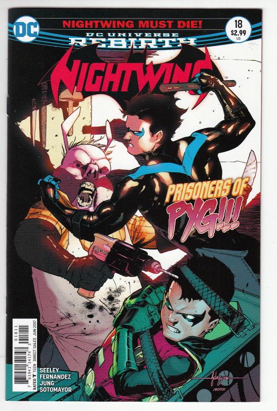 NIGHTWING (2016 DC) #18 NM-