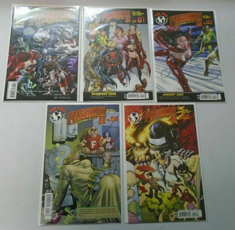 Freshmen Top Cow comics lot 10 different 8.0 VF (2005-07)