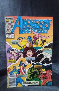Avengers West Coast #49 1989 Marvel Comics Comic Book