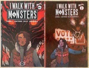 I WALK WITH MONSTERS 1-6 + I BREATHED A BODY 1-5 | 2 COMPLETE HORROR SERIES