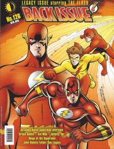 Back Issue #126 VF/NM ; TwoMorrows | Flash Wieringo Cover Magazine