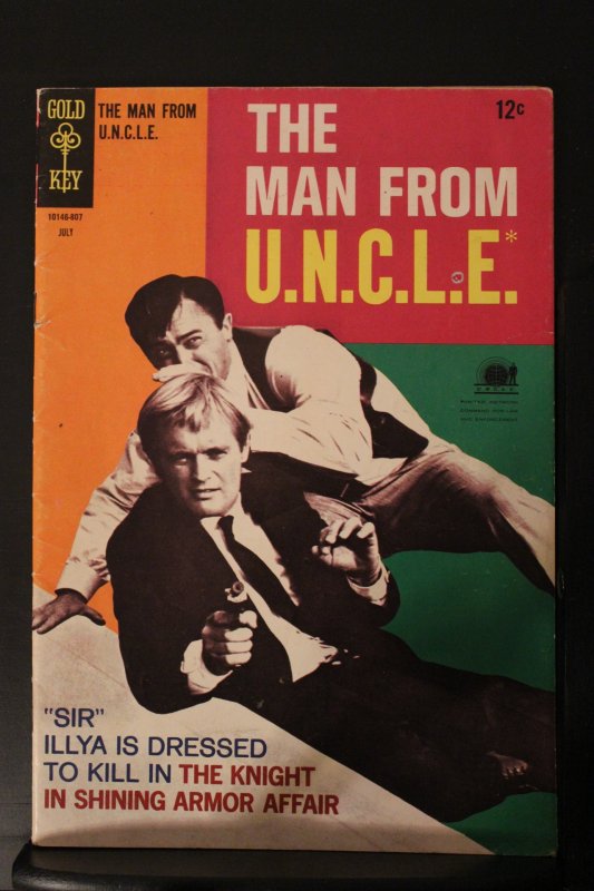 The Man From U.N.C.L.E. #19 (1968) High-Grade NM- Napolean Solo et all Boca CERT