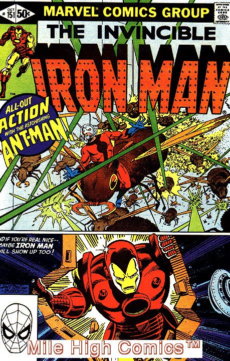 IRON MAN  (1968 Series)  (INVINCIBLE IRON MAN)(MARVEL) #151 Good Comics