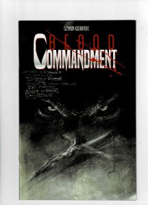 Blood Commandment #4 (2024) NM+ (9.6) Ezra's worst fears realized. Final...