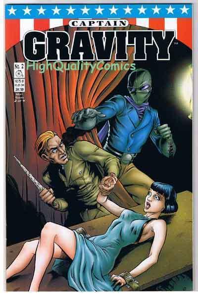 CAPTAIN GRAVITY #2, NM, Ah Puch, Nazi, Bondage, 1998