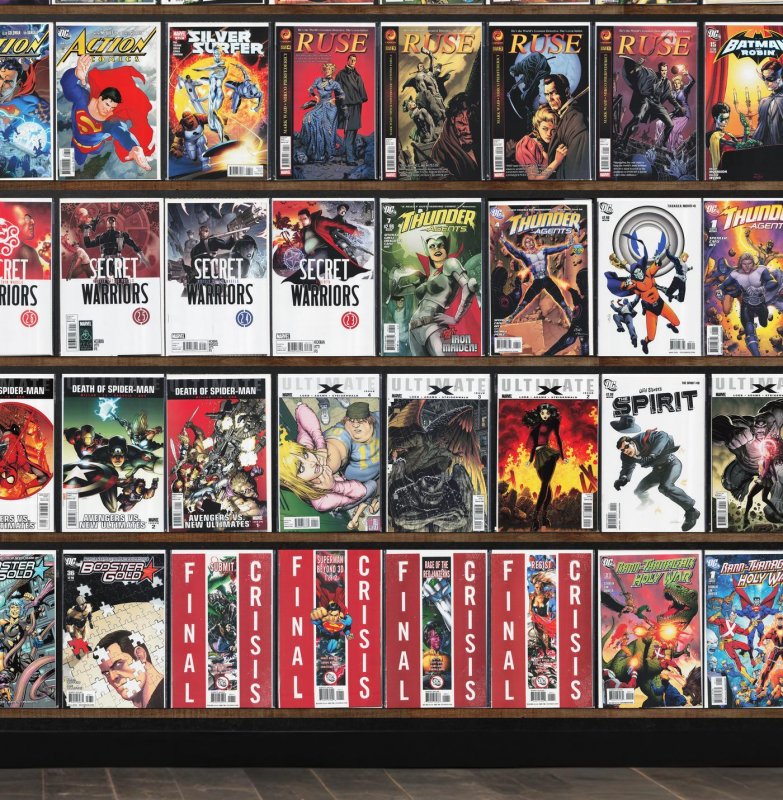 Huge Lot 170+ Comics with Action Comics, Wonder Woman, The Flash & More!