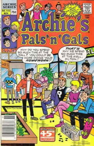 Archie's Pals 'n Gals #193 VG; Archie | low grade comic - we combine shipping 