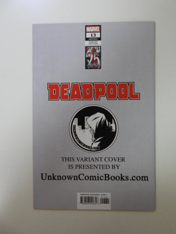 Deadpool #13 variant NM condition