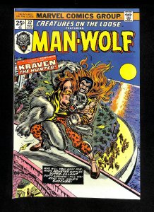 Creatures on the Loose #32 Kraven the Hunter! Man-Wolf!