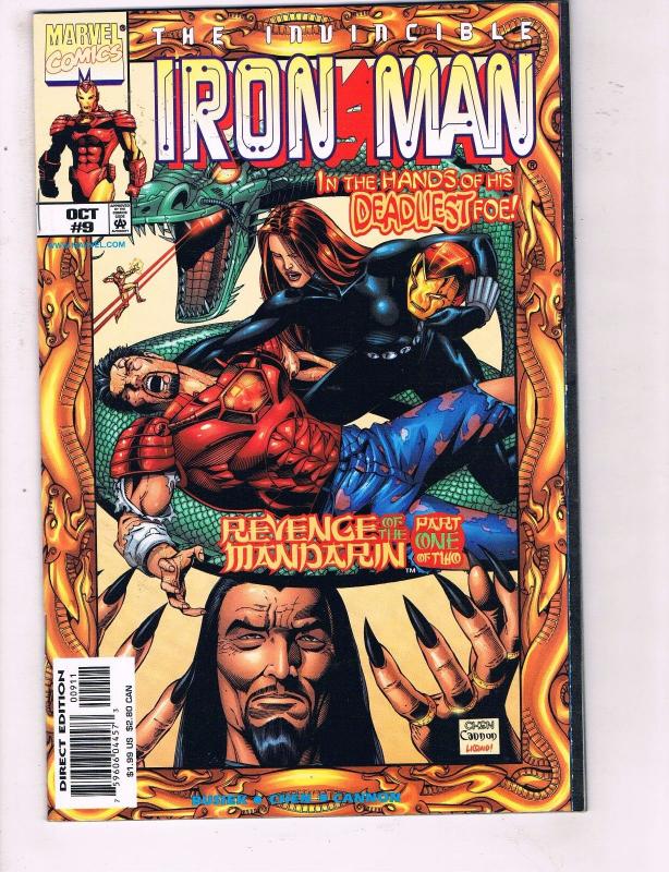 The Invincible Iron Man # 9 VF/NM Marvel Comic Books Avengers Thor Hawkeye! SW14