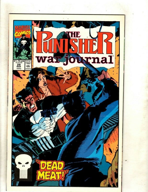 12 Punisher War Journal Marvel Comic Books #26 27 28 29 30 31 32 33 34 35 37 HJ9