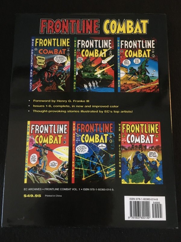 EC ARCHIVES: FRONTLINE COMBAT Vol. 1 Hardcover 