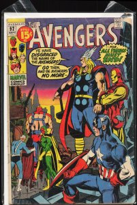 The Avengers #92 (1971) The Avengers