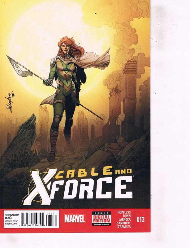 Lot Of 2 Comic Books Marvel Cable X-Force #7 and #13  ON9