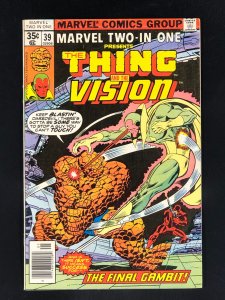 Marvel Two-in-One #39 (1978) The Thing & The Vision!