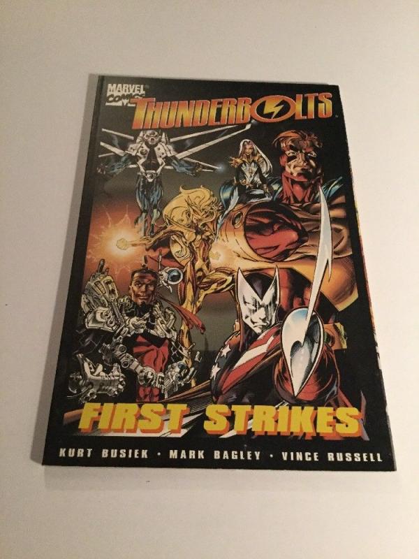 Thunderbolts First Strike Tpb Vf Very Fine Marvel Comics