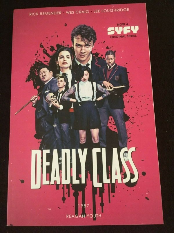 DEADLY CLASS Vol. 1: REAGAN YOUTH Trade Paperback, TV Series Cover