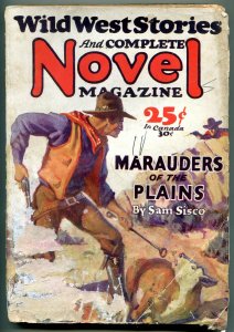Wild West Stories & Complete Novel Pulp December 1929- Marauders of Plains