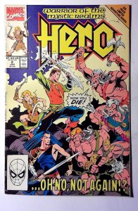 Hero #2 (1990) Marvel Comics 1st Print Comic Book