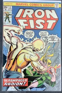 Iron Fist #4 (1976, Marvel) VF