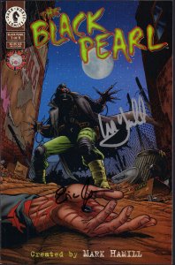 The Black Pearl #1 (VF) 1996 Signed by Eric Johnson & Mark Hamill from Star Wars