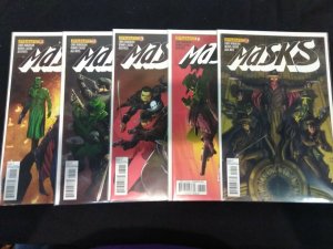 Masks #1-8 Dynamite Comics 1 2 3 4 5 6 7 8 LOT OF 9 A Covers + #2 Cover B FREE