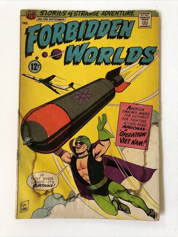 Forbidden Worlds #138 G- 1.8 FREE COMBINED SHIPPING